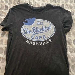 Unisex Bluebird Cafe t-shirt L